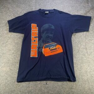 Vintage Darrell Waltrip NASCAR Shirt Mens Large Tide Racing Single Stitch 90s